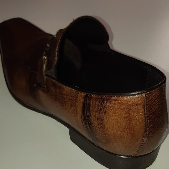 Browns leather men's shoes - Picture 4 of 5